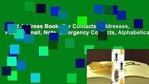 Read Address Book: For Contacts, Addresses, Phone, Email, Note, Emergency Contacts, Alphabetical