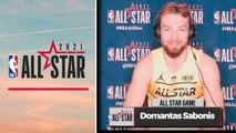 Domantas Sabonis on WINNING the NBA Skills Challenge