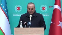 Bakan Çavuşoğlu, Türkiye'nin Semerkant Başkonsolosluğu'nun açılış törenine katıldı