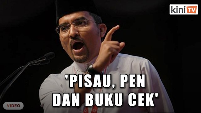 'Pisau, pen, buku cek' - Asyraf dakwa wujud usaha lemahkan Umno