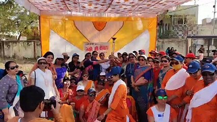 रस्सा खेंच व क्रिकेट स्पर्धा के साथ महिला सशक्तिकरण महिला सम्मान पखवाड़ा का समापन