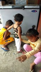 BABY ZY PLAYING WITH THEM