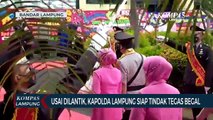 Dilantik Jadi Kapolda Lampung, Irjen Pol Hendro Sugiatno Siap Tindak Tegas Pelaku Begal