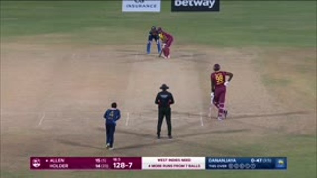 Allen outhits big names to give West Indies victory