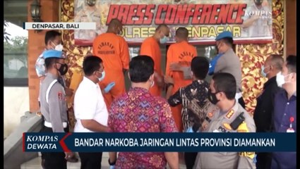SATRESNARKOBA POLRESTA Denpasar Amankan 30 KG Ganja