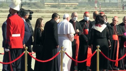 BAĞDAT - Irak’taki temaslarını bitiren Papa ülkesine döndü