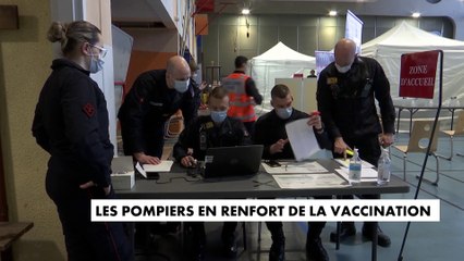 Vaccination : les pompiers mobilisés