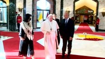 - Tarihi ziyaretini tamamlayan Papa Bağdat’tan ayrıldı