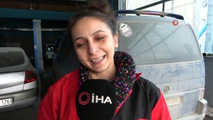 Sanayide muhasebeci olarak girdiği işletmede dizel araçların enjektörünü tamir ediyor