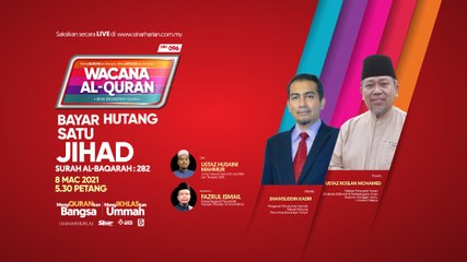 [LIVE] Bayar hutang satu jihad?