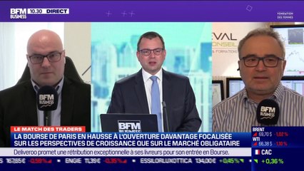 Le Match des traders: Jean-Louis Cussac VS Stéphane Ceaux-Dutheil - 08/03