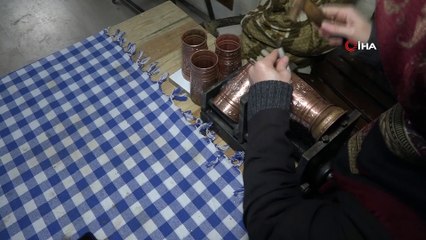 Hastalığını bakır işleyerek atlattı