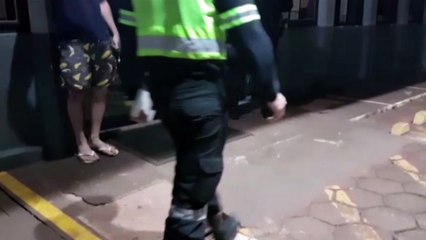 Jovem de 23 anos é detido pelas equipes da Guarda Municipal e Transitar pelo crime de embriaguez