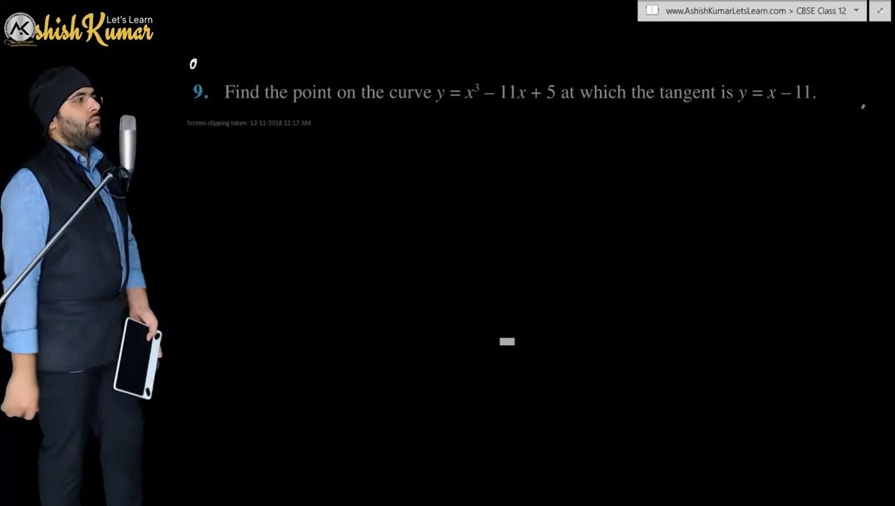 NCERT Exercise 6.3 (Question 9) Applications of Derivatives Class 12 Maths