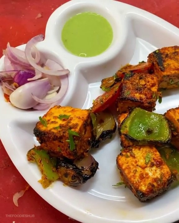 Panner tandori tikka in delhi || lajpat nagar || hrit sharma 2M