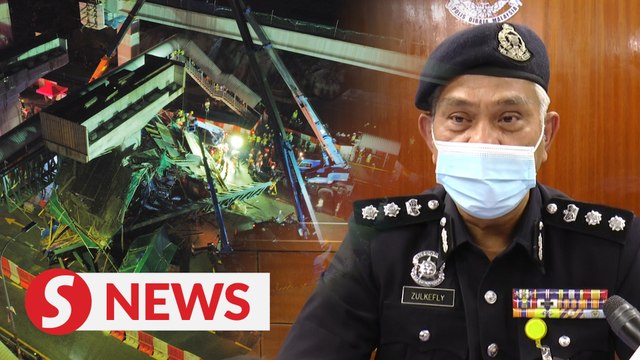 Police to apply for remand extension on suspect over MRR2 bridge collapse incident