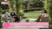 Los seis grandes bombazos de la entrevista del príncipe Harry y Meghan Markle con Oprah Winfrey