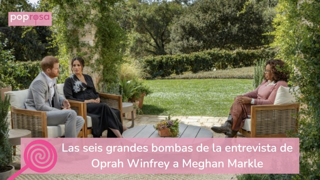 Los seis grandes bombazos de la entrevista del príncipe Harry y Meghan Markle con Oprah Winfrey