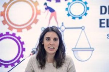 Irene Montero, sobre la campaña de criminalización del movimiento feminista: "Ayuso es una gran vocera"