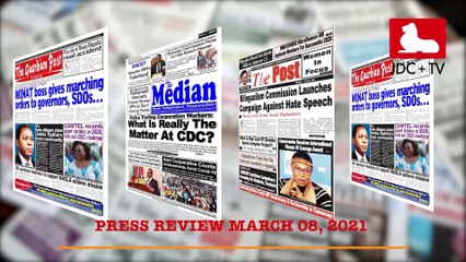 CAMEROONIAN PRESS REVIEW OF March 08, 2021