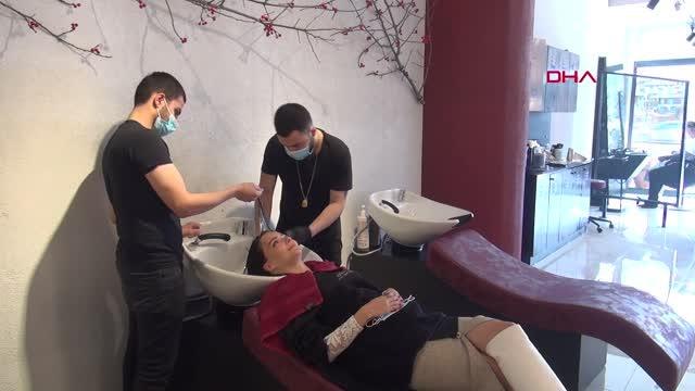 İZMİR Kadın kuaföründen kadınlara jest Saç kesim ve bakımında ücret almadı