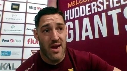 Huddersfield Giants' Joe Wardle on back-row competition