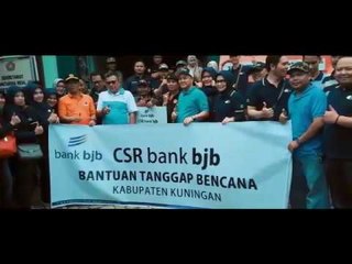 Bantuan Bencana Longsor di Kuningan Oleh bank bjb