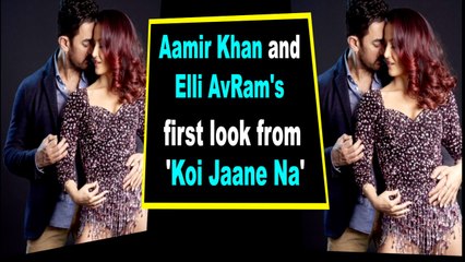 Aamir Khan and Elli AvRam's first look from 'Koi Jaane Na' released