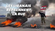 Au Liban, des manifestants bloquent les routes face à une nouvelle crise monétaire