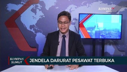 Penumpang Wings Air Buka Jendela Darurat