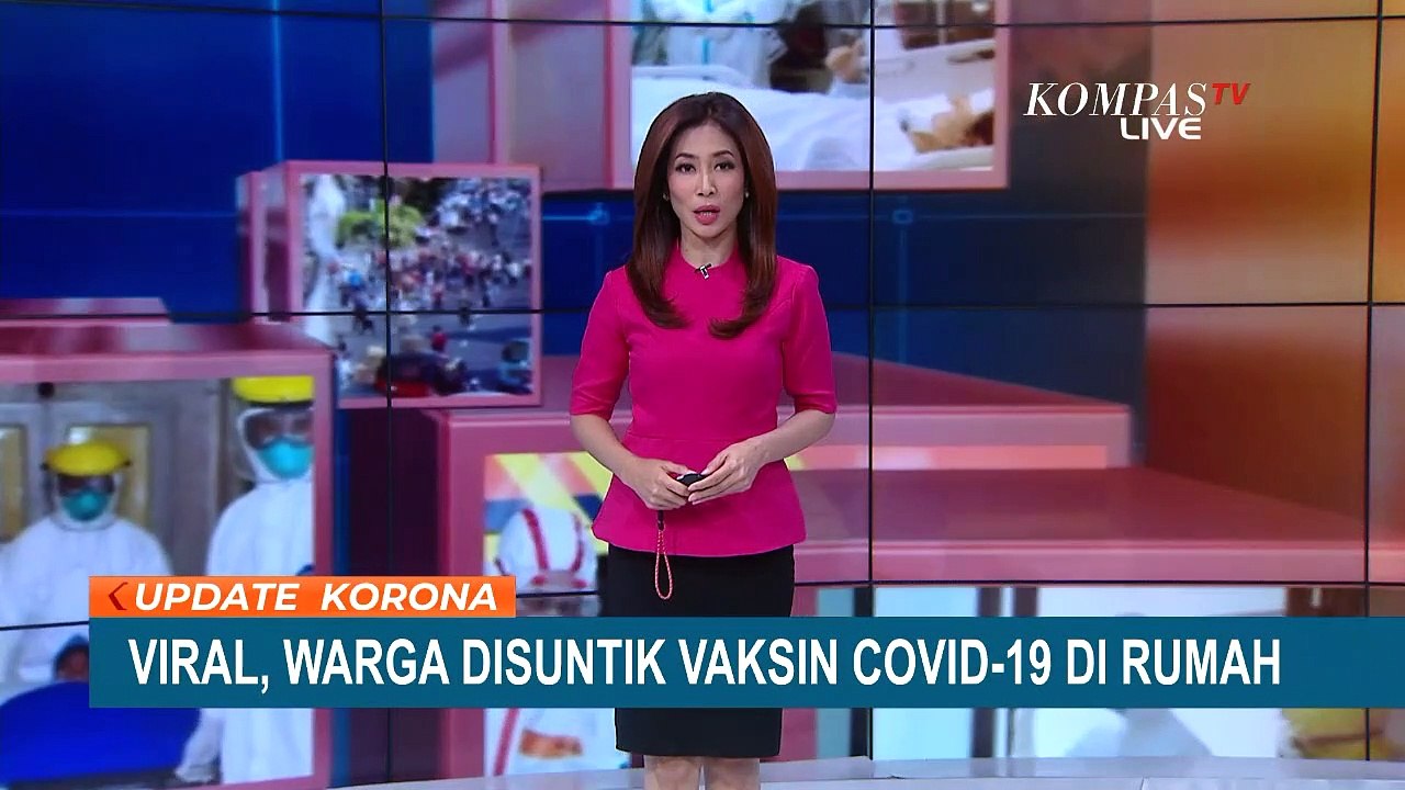 Viral Foto Warga Terima Suntik Vaksin Covid-19 di Rumah, Ini Kata Kemenkes