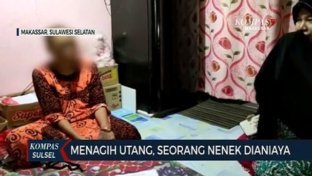 Lebih Galak Yang Hutang, Seorang Nenek Di Pukuli Hingga Wajah Berdarah Karna Tagih Hutang