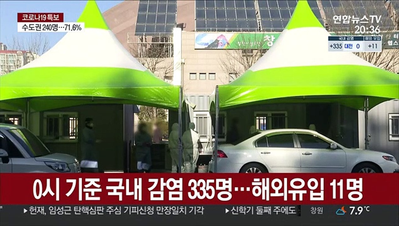 코로나 신규확진 346명…"거리두기 조정안 12일 발표"