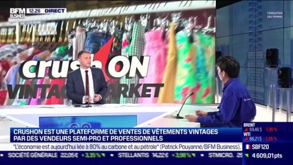 Maxime Delavallée (CrushON): La seconde main, une tendance en pleine expansion - 08/03