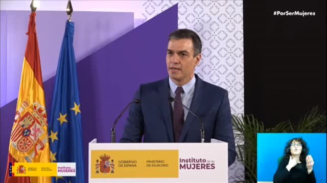 Sánchez: Sólo a través del feminismo van a mejorar las sociedades