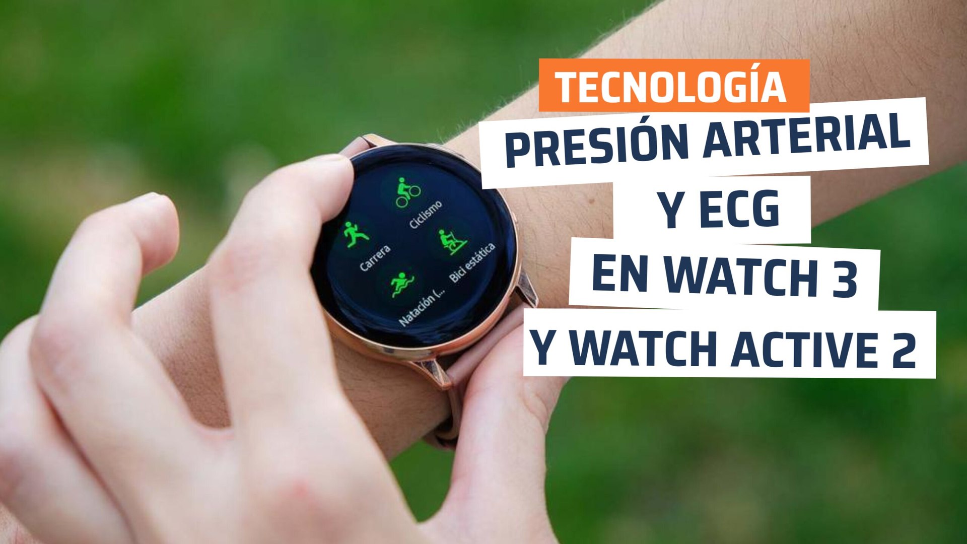 Samsung explica cómo usar el ECG y la presión arterial en los Galaxy Watch  3 y Active 2 - Vídeo Dailymotion