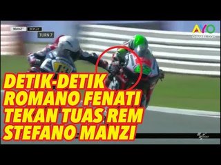 FENATI BERULAH LAGI..!!!! Menekan Tuas Rem Lawan di Kecepatan Tinggi