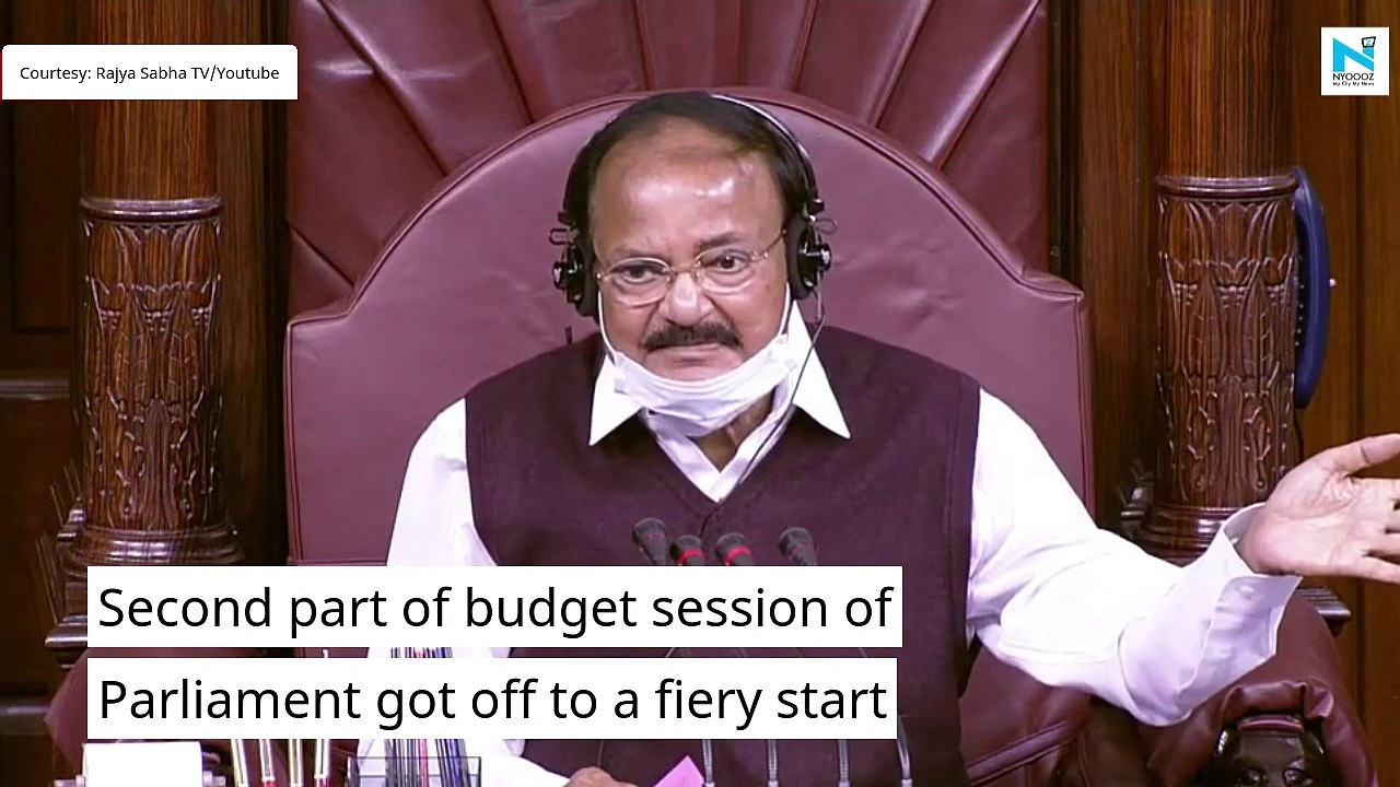 Watch: Ruckus in Rajya Sabha over fuel price hike; opposition raises slogans
