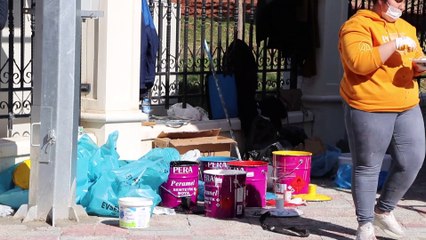 Siirt'te trafo binaları renkli motiflerle süsleniyor