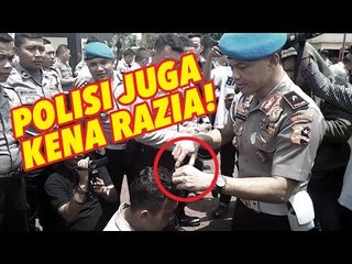 Puluhan Polisi Kena Razia Rambut