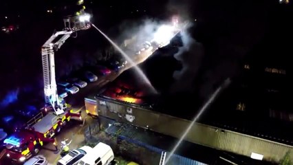 Lavant industrial estate fire