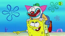 سبونج بوب يساعد المهرج الصغير 