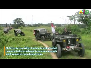 Sensasi Mengendarai Mobil Jeep Willys