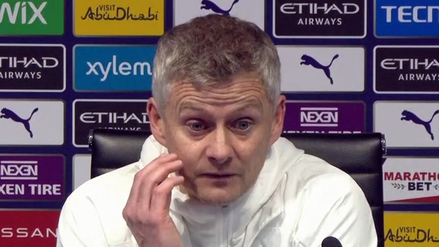 Football - Premier League - Ole Gunnar Solskjaer press conference after Manchester City 0-2 Manchester United