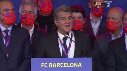 Barça - Laporta : "J'espère que Messi restera"