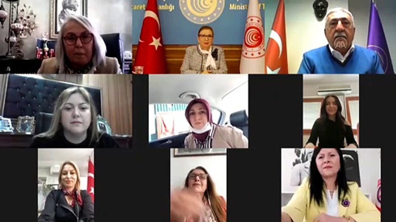 ANKARA - Bakan Pekcan, TESK'in 8 Mart Dünya Kadınlar Günü etkinliğinde konuştu