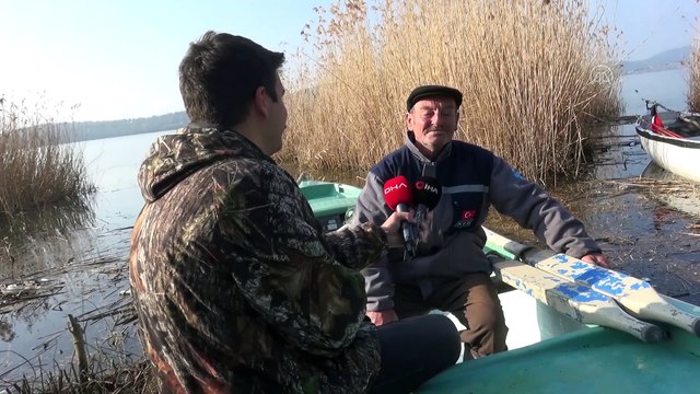 BURSA - Leylek 'Yaren' 10'uncu göç yılında da Uluabat Gölü manzaralı yuvasına yerleşti