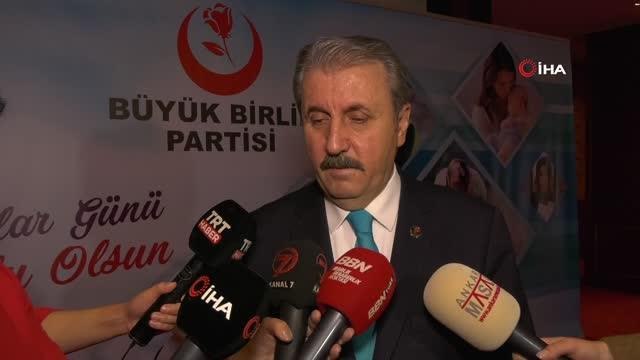 Son dakika haber... - BBP Genel Başkanı Destici'den İmamoğlu'na Kadınlar Günü tepkisi-Başkan Destici: İstanbul Büyükşehir Belediye Başkanı'nın Pervin Buldan'ı...