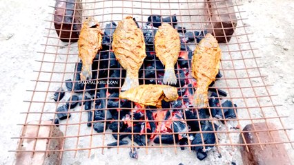 FISH BBQ | FISH BARBEQUE | SAMAYAL KIRUKKAN | COOK WITH KIRUKKAN
