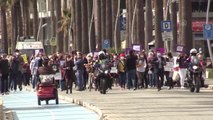 Marmaris'te Dünya Kadınlar Günü dolayısıyla yürüyüş düzenlendi